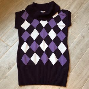 💜Tunic Sweater Argyle💜